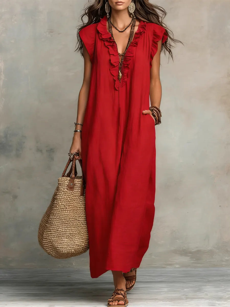 Camelia | Robe Longue Bohème