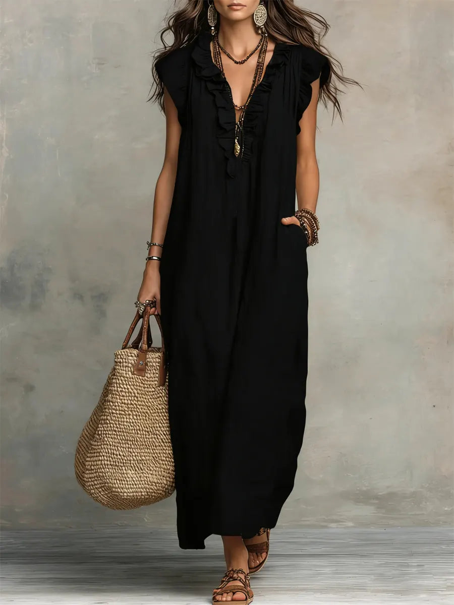 Camelia | Robe Longue Bohème