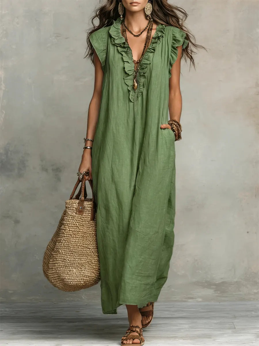 Camelia | Robe Longue Bohème