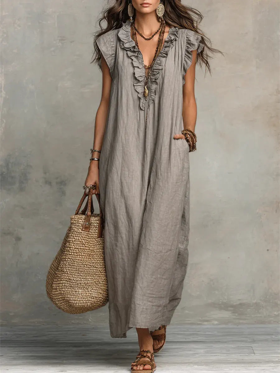 Camelia | Robe Longue Bohème