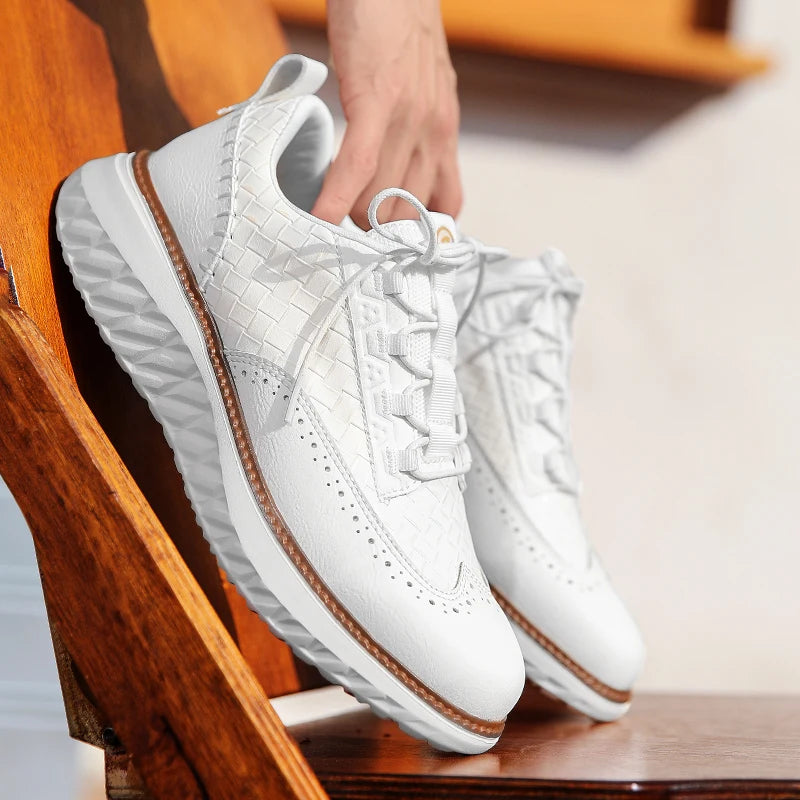 Sneakers Oxford Ridge en Cuir