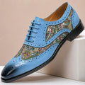 Chaussures Oxford Stefano en Cuir Pleine Fleur