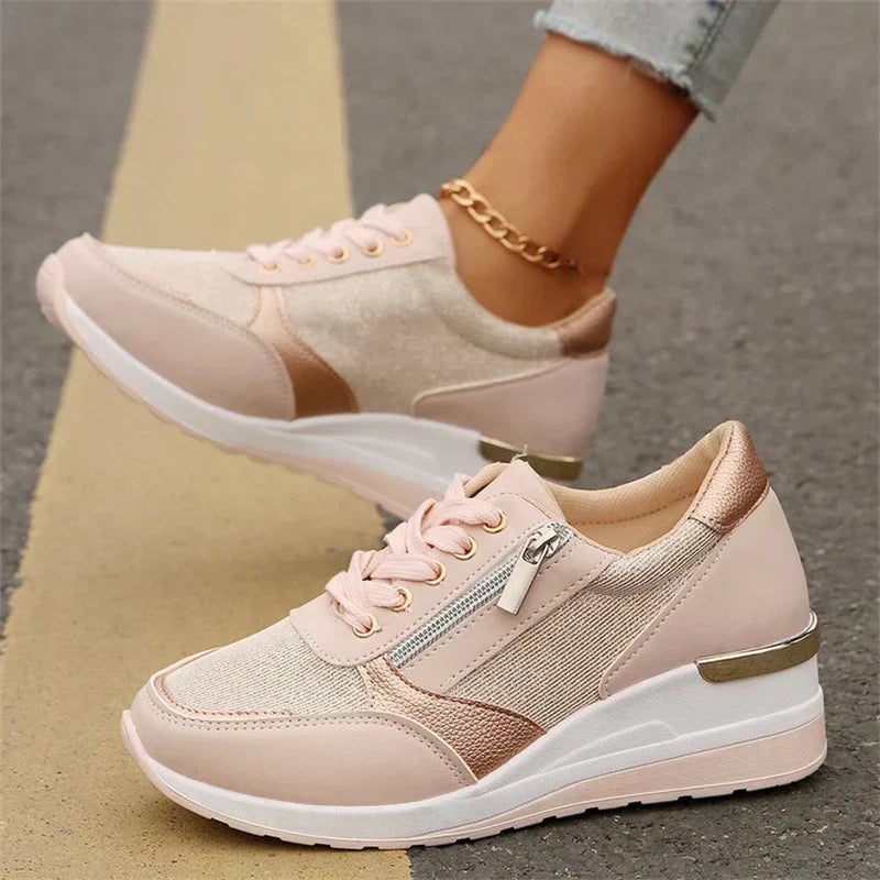 Julia | Baskets orthopédiques à lacets et fermeture latérale