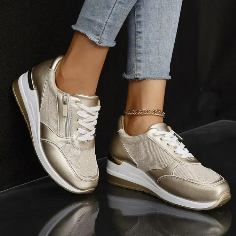 Julia | Baskets orthopédiques à lacets et fermeture latérale
