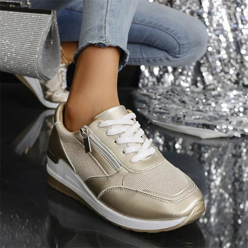 Julia | Baskets orthopédiques à lacets et fermeture latérale