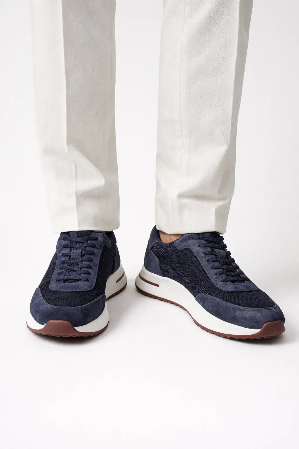Baskets City bleu marine