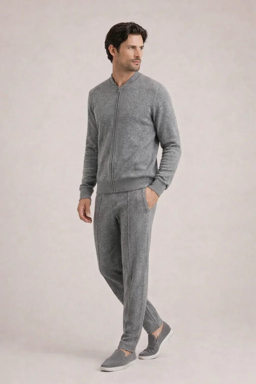 Ensemble Signature gris clair