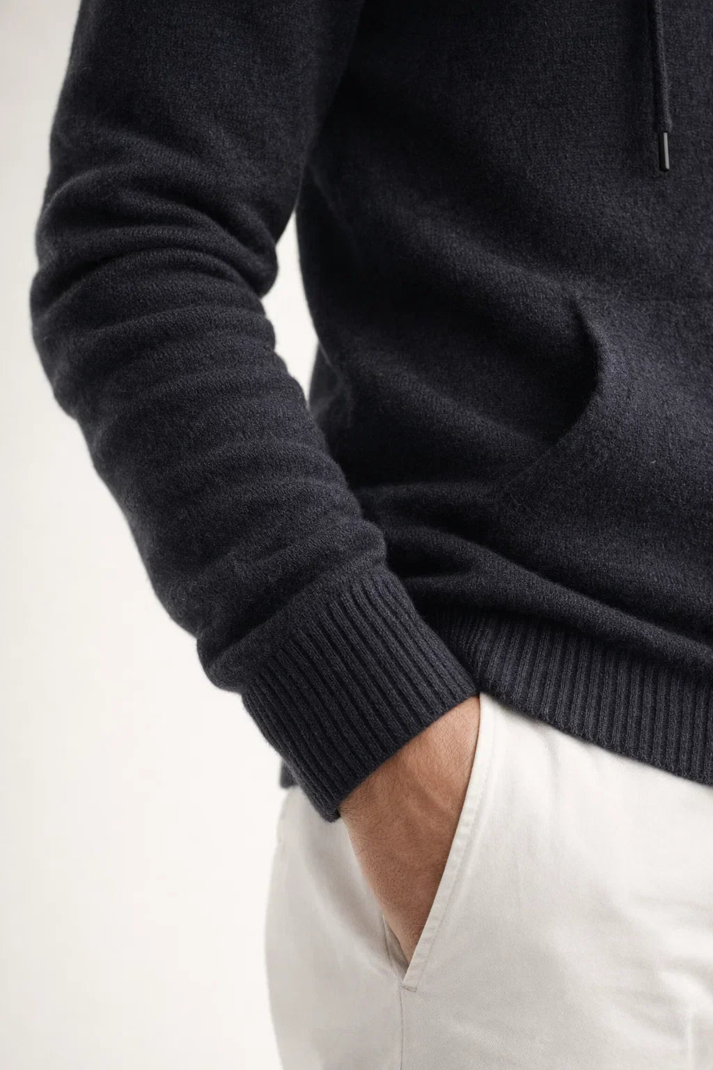 Sweat à capuche zippé Elio City gris