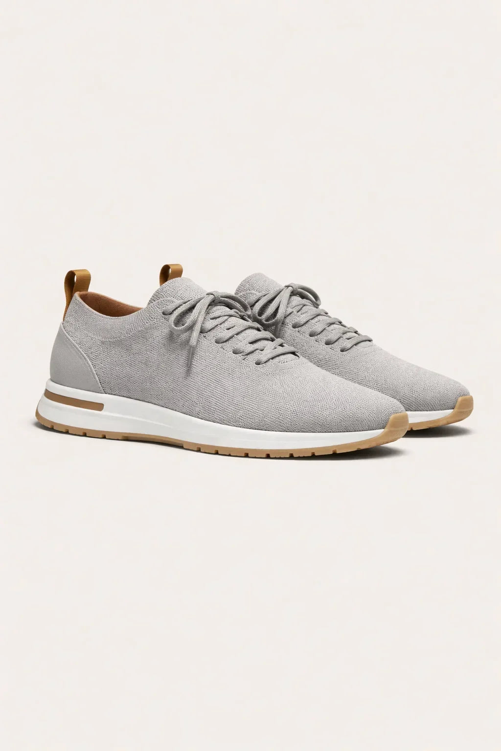 Basket légère en maille Active gris clair