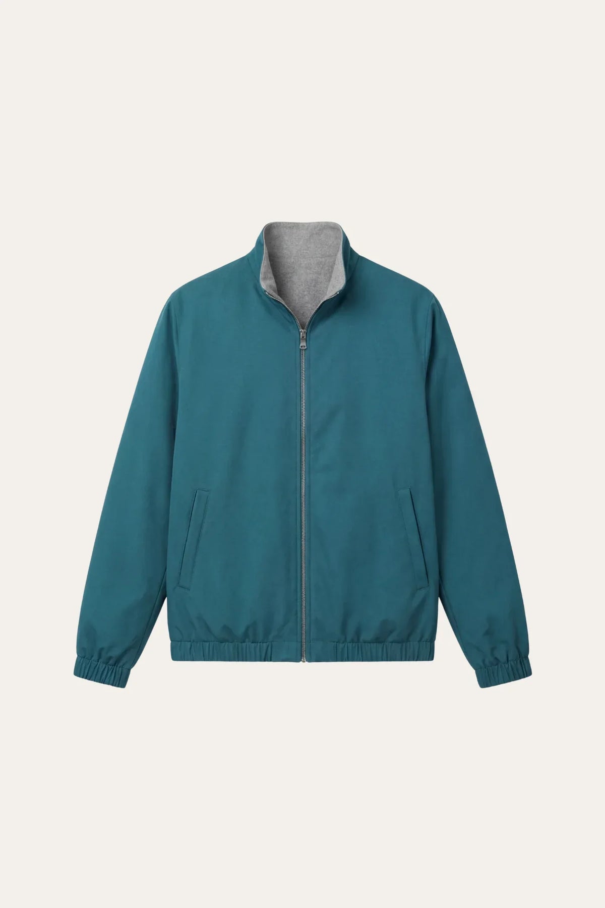 Veste technique bleu sarcelle