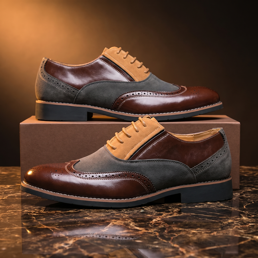 Veranox | Mocassins Oxford pour Homme