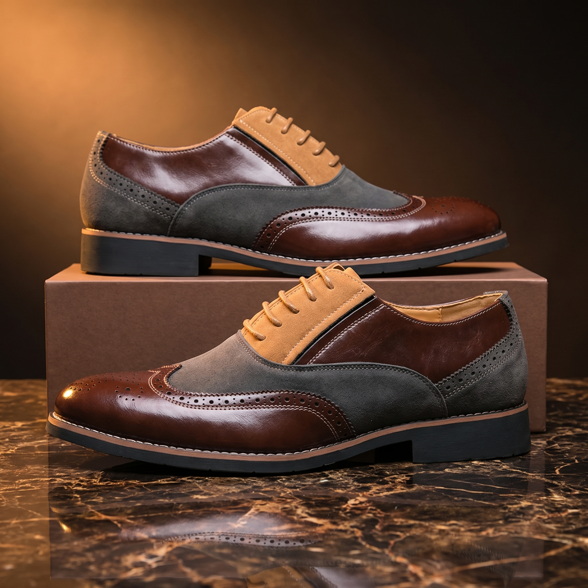 Veranox | Mocassins Oxford pour Homme