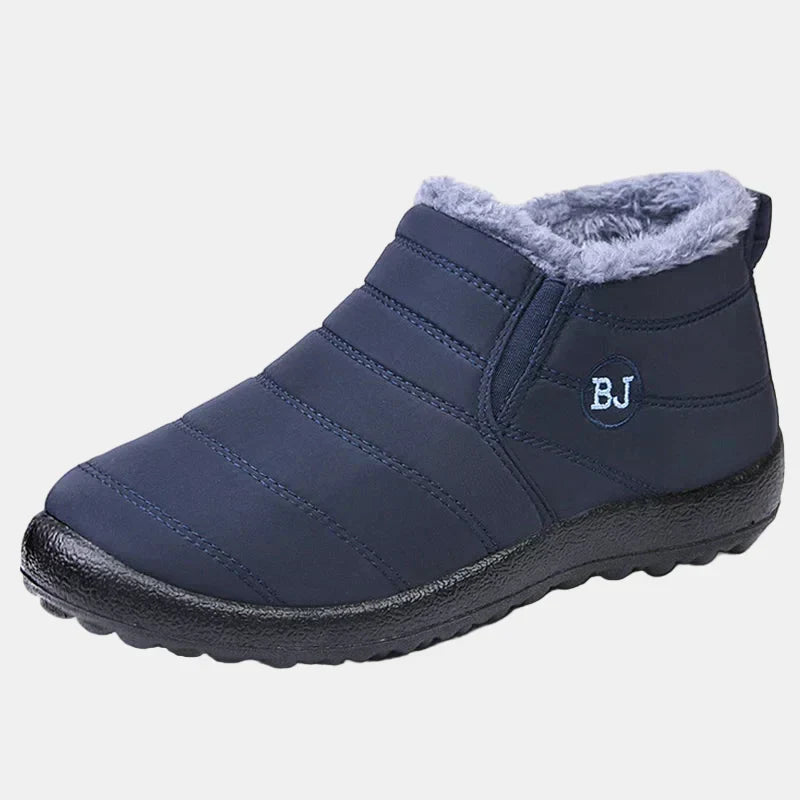 Waterproof Boots For Women | Quilted Fleece Lined Slip On Ankle